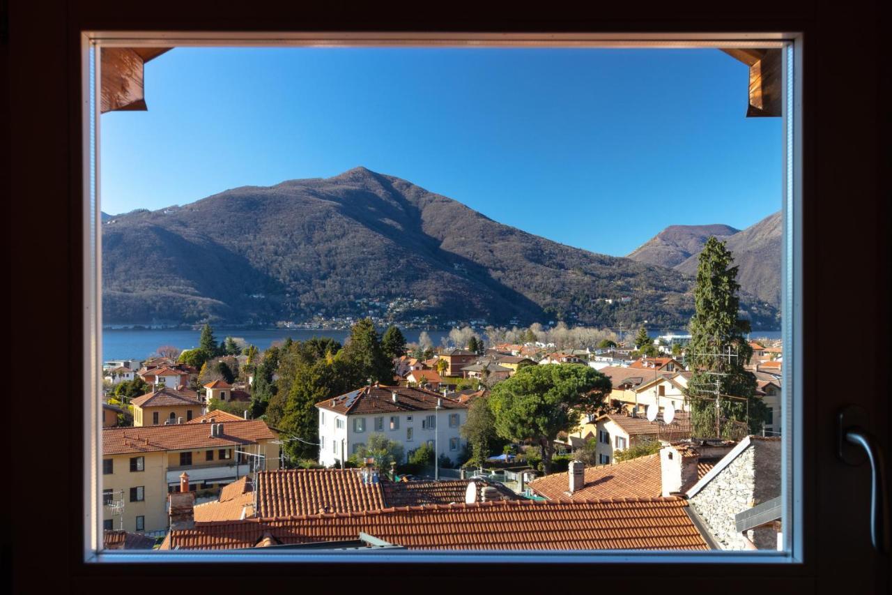 Casa Del Borgo "Aria & Acqua" Sul Lago Maggiore Maccagno Extérieur photo