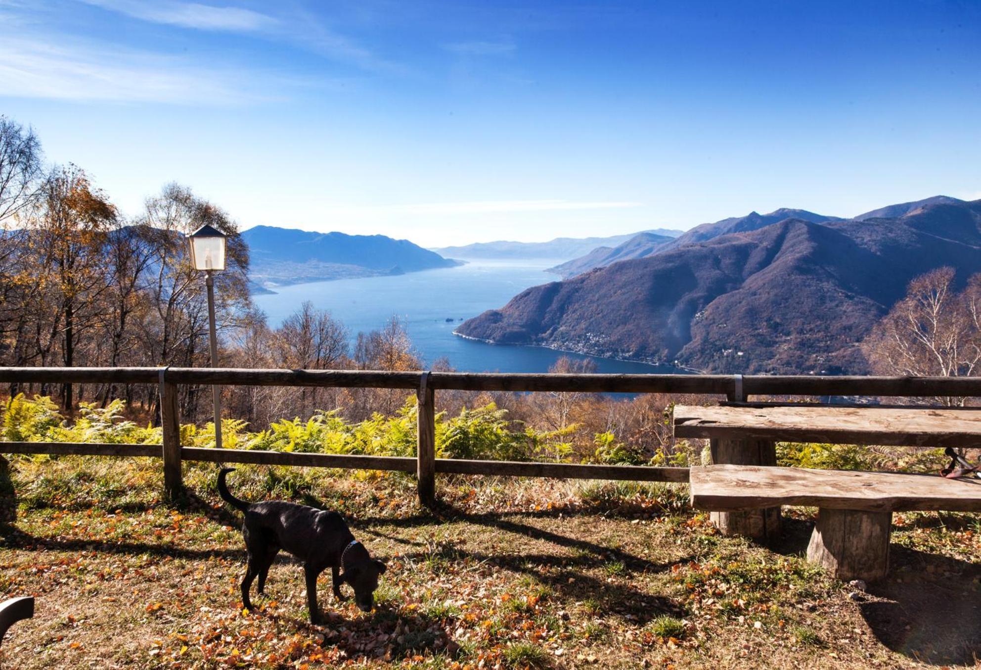Casa Del Borgo "Aria & Acqua" Sul Lago Maggiore Maccagno Extérieur photo